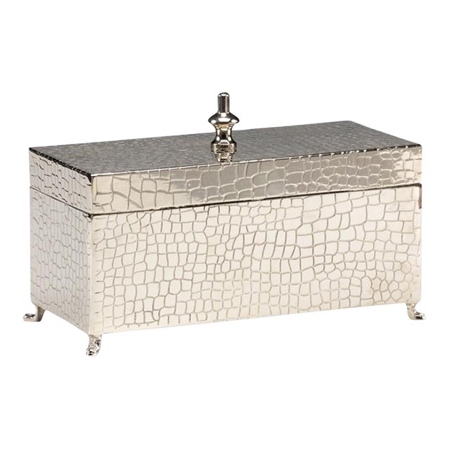 Wildwood Brass Footed Box For Sale