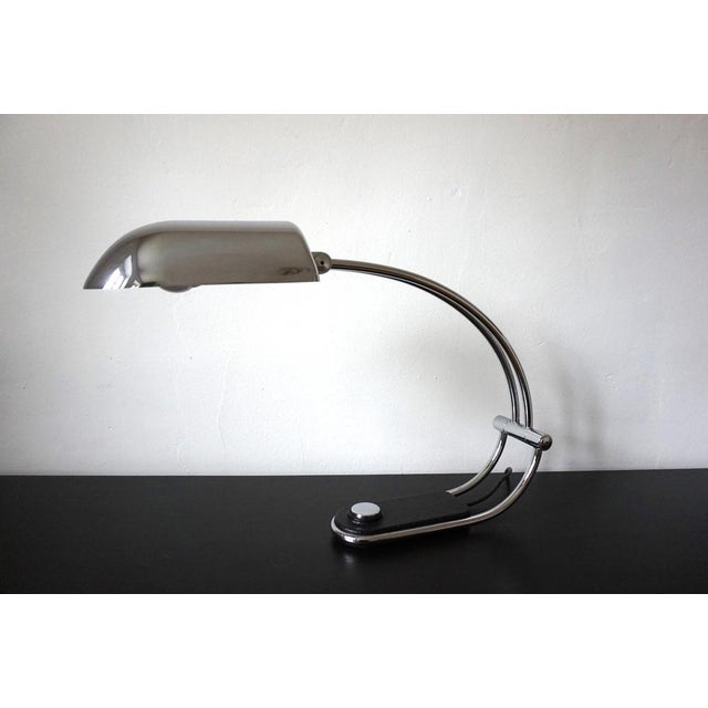 Vintage Chrome Table Lamp by Egon Hillebrand for Hillebrand Lighting, 1970s For Sale - Image 11 of 18