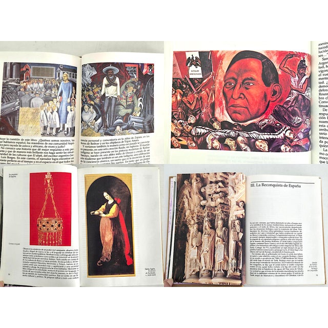 Spanish Language 1992 First Edition, "El Espejo Enterrado", by Carlos Fuentes For Sale - Image 13 of 14