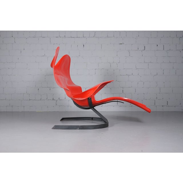 Red Elephant Chair by Bernard Rancillac For Sale - Image 4 of 18