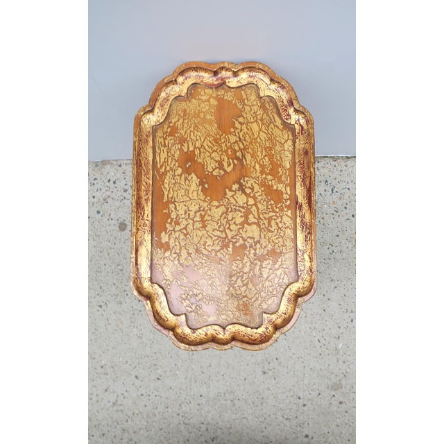 Italian Gold Giltwood Side Table For Sale - Image 14 of 17