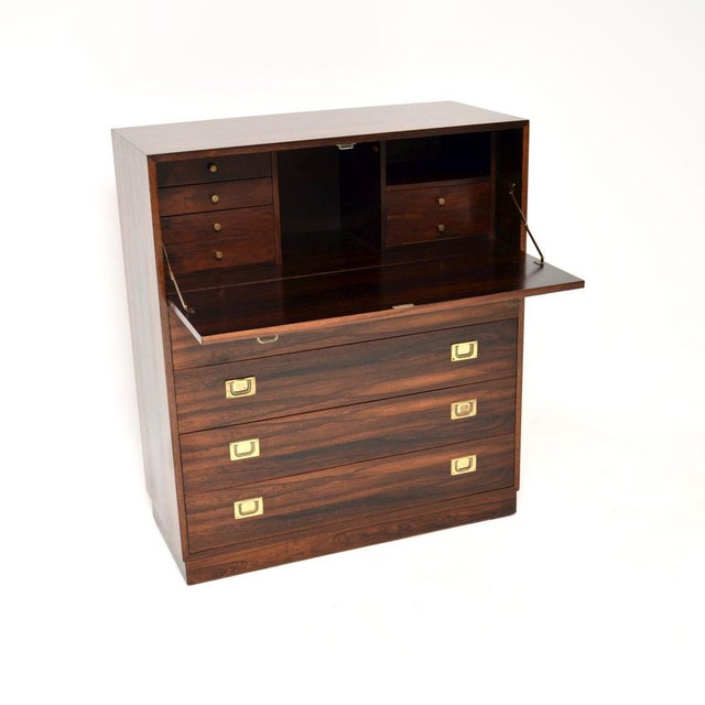 Mid-Century Modern Vintage Danish Chest of Drawers, 1960s For Sale - Image 3 of 13