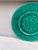 French Country English Green Majolica Leaves Plate, Circa 1890 For Sale - Image 3 of 4