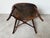 Vintage Henredon / Hekman - Style Faux Bamboo Carved Wood Oval Tray-Top Side Table For Sale - Image 11 of 12