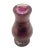 Italian Hand-Painted Marbled Glass Vase For Sale - Image 4 of 10