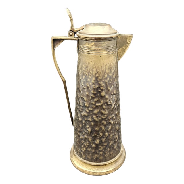 Art Nouveau Copper Jug ​​from Carl Deffner, 1890s For Sale