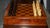 Vintage Burr Walnut Velvet Drawer Chessboard and Chess Set from Staunton, Set of 33 For Sale - Image 10 of 18
