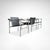 Vintage LC1 Armchair by Le Corbusier for Cassina, 1970s, Set of 3 For Sale - Image 12 of 13