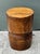 Contemporary Vintage Carved Palm Wood Accent Stool For Sale - Image 3 of 14