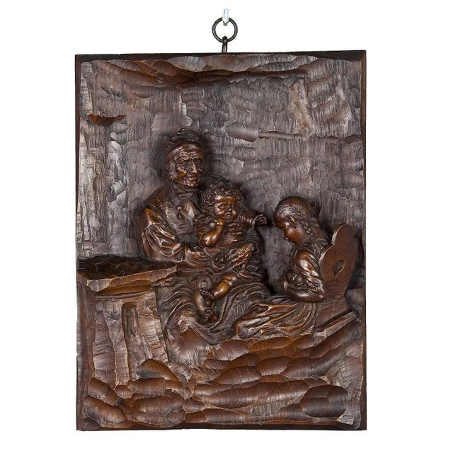 Late 19th Century 19th Century Relief Woodcarving by Hermann Steiner Meran For Sale - Image 5 of 5