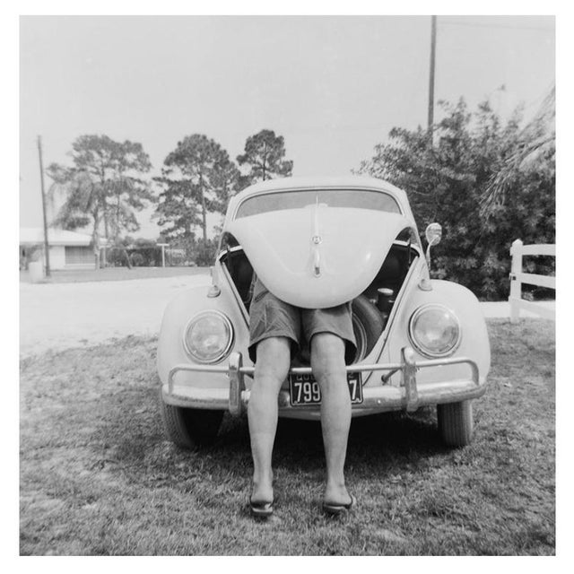 'Vw Beetle' Unframed Archival Pigment Print For Sale