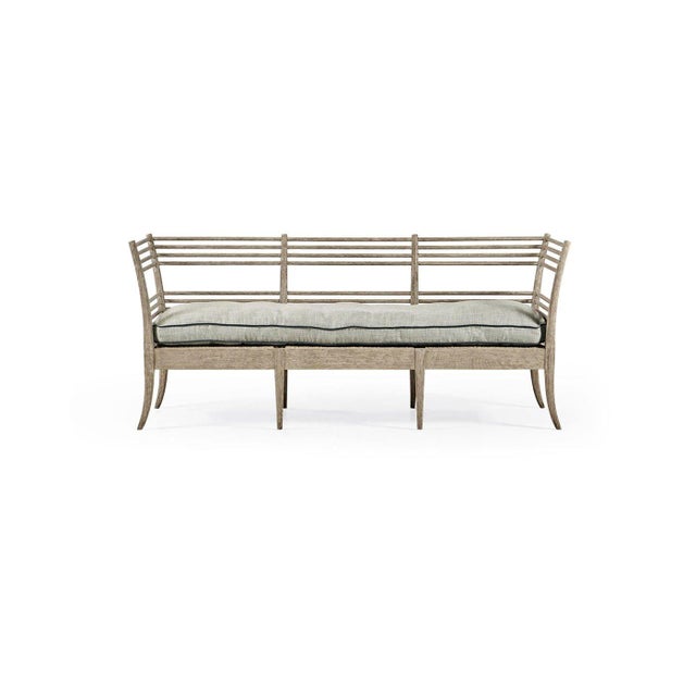 Gustavian Slatted Bench Sofa brings together classic design and modern simplicity. Its long, straight frame features open...