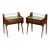 Styled After Paolo Buffa 20th Century Italian Nightstands, A Pair For Sale