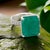 Metal Natural Emerald Diamond Ring Size 6.5 14k White Gold 8.27 TCW Certified For Sale - Image 7 of 12