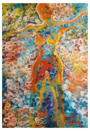Lillo Sauto, Venus without Flaws, Acrylic on Canvas, 2022
