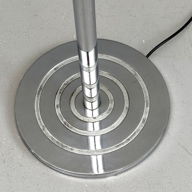 Art Deco Floor Lamp in Chrome, 1930s For Sale - Image 4 of 13