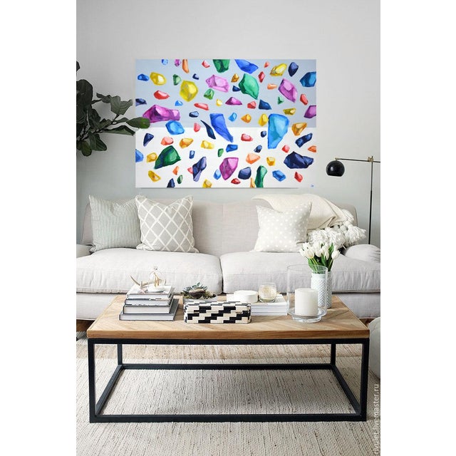 Textile Gems 2.Modern Original Painting.Iryna Kastsova For Sale - Image 7 of 8