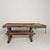 On most workbenches, the vise is located at the front, but on this model, the vise is on the side. A timeless piece of...