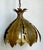 Vintage MCM Danish Holm Sorensen Torch Cut Chandelier For Sale - Image 9 of 12