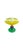 Mid 20th Century Harlequin Berit Johansson Gense Glass Bowl/Compote Yellow Green Red Blue Signed For Sale - Image 4 of 6