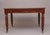 A lovely quality mid 19th Century antique mahogany partners writing desk / table, the moulded edge top with mahogany...