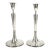 Antique Pair 1806 Austrian Silver Candlesticks 13th Loth. .812 For Sale