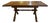 Vintage Trestle Refectory Dining Table With 2 Leaves For Sale