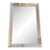 Mid 20th Century Streamlined Smoked Glass Frame Shadowbox Wall Mirror For Sale