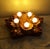 Vintage 5-Flame Flower Wall Lamp in Ceramic, 1980s For Sale - Image 4 of 7
