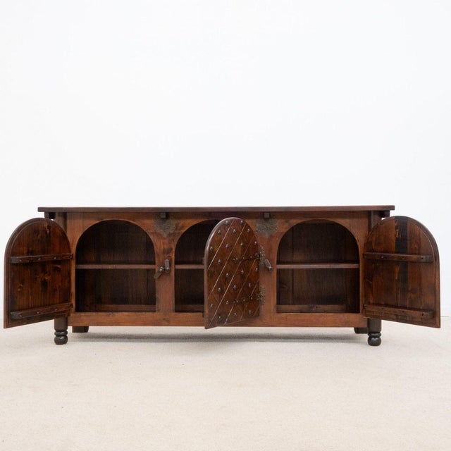 1950s Mid-Century Modern French Sideboard, 1950s For Sale - Image 5 of 8