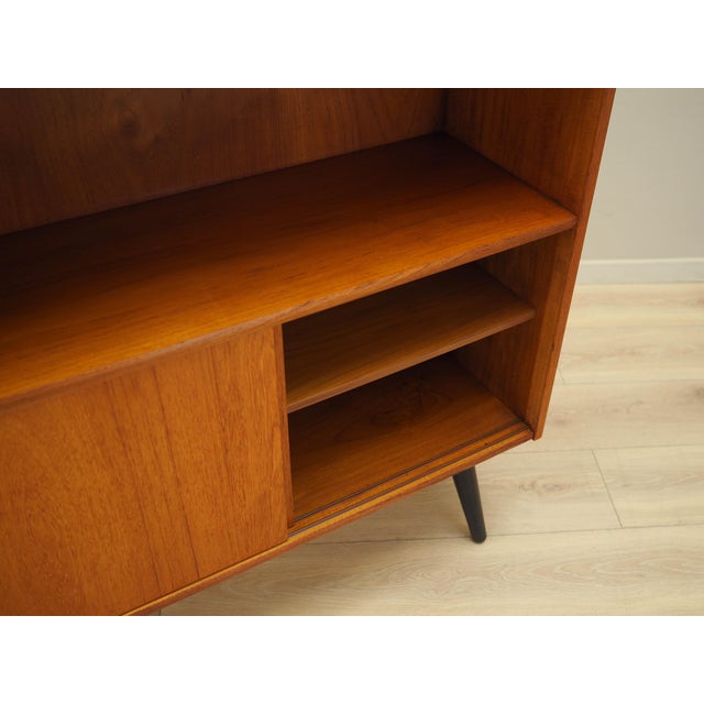 Danish Teak Bookcase, 1970s For Sale - Image 11 of 12