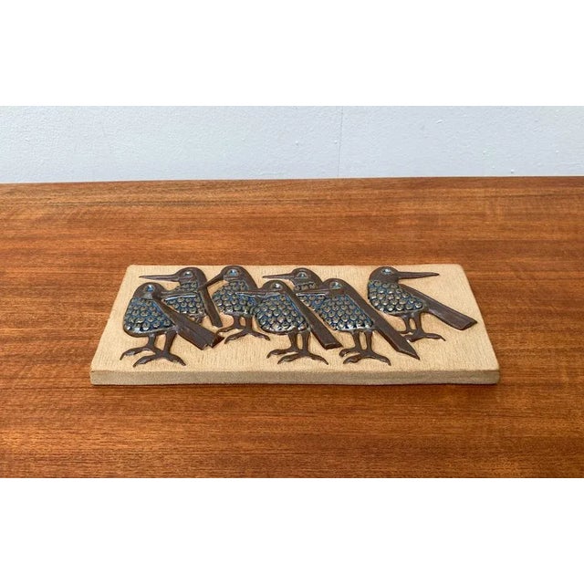 Mid-Century Danish Wall Relief Plate by Marianne Starck for Michael Andersen Bornholm For Sale - Image 18 of 18