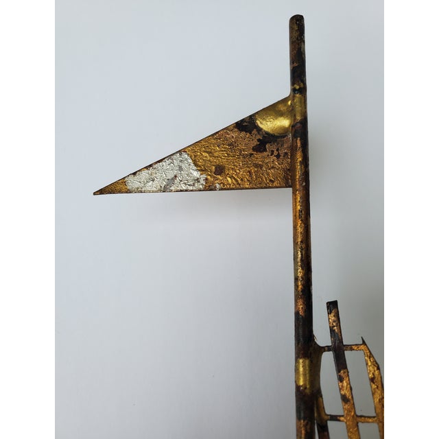 Original 1960's William Bowie Ship Sculpture -Signed For Sale - Image 6 of 6