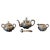 Chinese Export Silver Tea Set with Original Box Zee Wo - Set of 4 For Sale - Image 13 of 13
