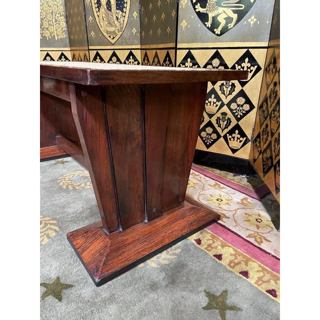 Art Deco Period Entrance Bench For Sale - Image 4 of 8