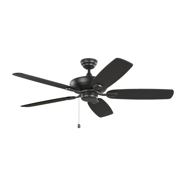 Visual Comfort Fan 52" Colony Max in Midnight Black For Sale - Image 10 of 10
