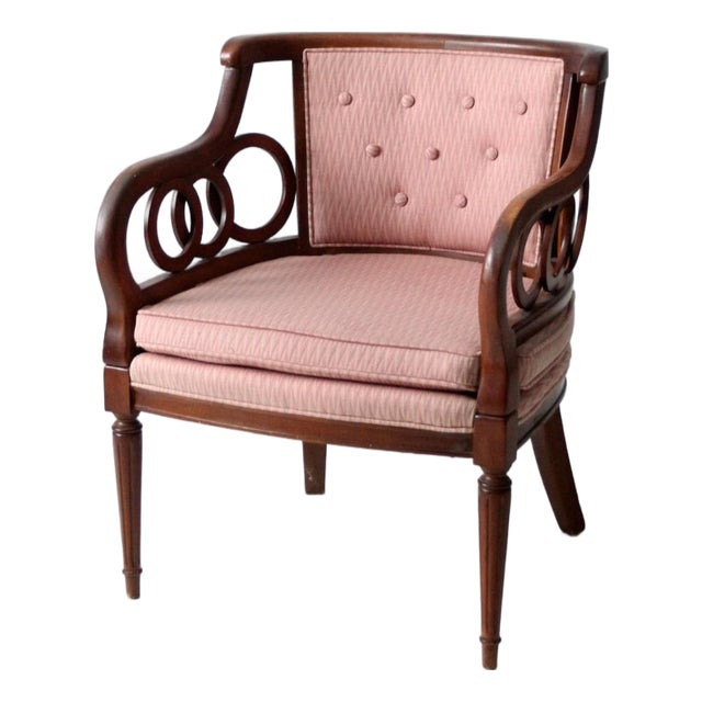 Antique Classic Revival Armchair For Sale
