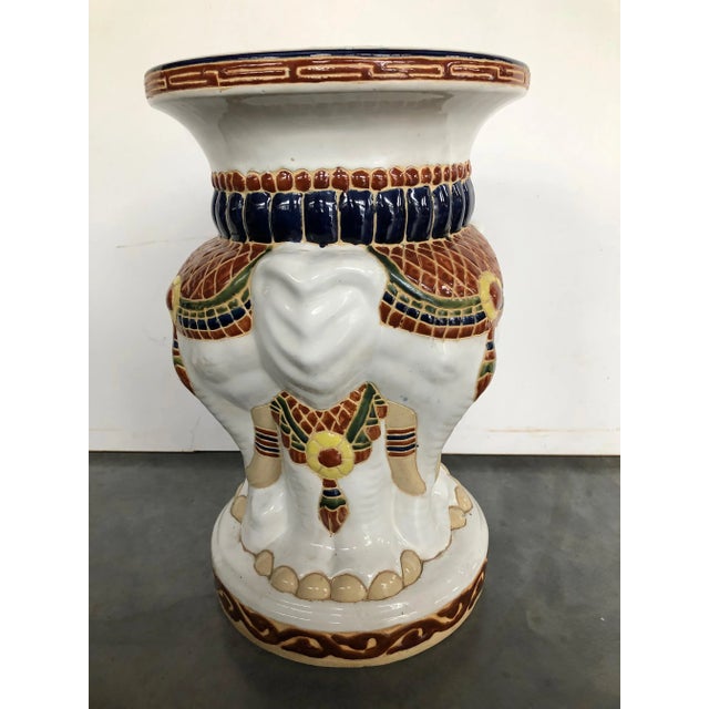 Plant Stand or Elephant Stool For Sale - Image 6 of 6