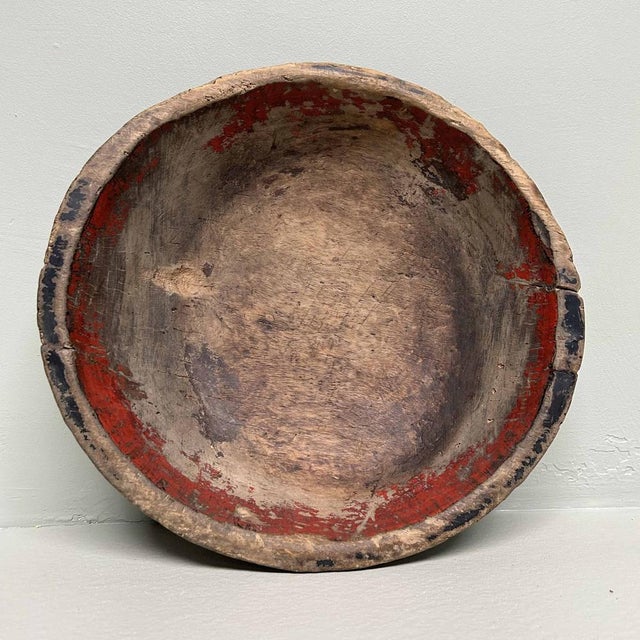 Meiji Period Wooden Dough Bowl, Japan, 1912 For Sale - Image 5 of 17