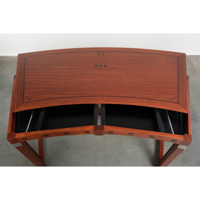 Wood Art Deco Decoforma Series Writing Desk by Schuitema For Sale - Image 7 of 15