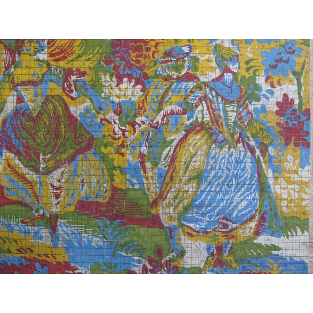 1920s Large French Tapestry Design For Sale - Image 5 of 17