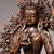 Metal Late 20th Century Tibetan Bronze Vajrasattva Statue Buddhist Deity Mandorla 9.8" For Sale - Image 7 of 9