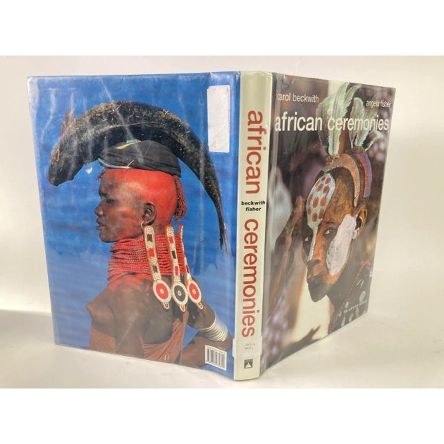 Tribal African Ceremonies by Carol Beckwith and Angela Fisher Hardcover Book For Sale - Image 3 of 12