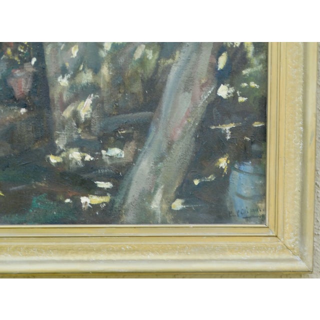1910s Impressionism Oil Paul Charavel Hammer Prices to $61,000 For Sale - Image 5 of 12