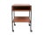 Black Teak Trolley or Bar Cart, 1965 For Sale - Image 8 of 8