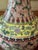 Chinese Famille Rose Porcelain Vase Circa 1940–1960 Hand Painted Floral Chinoiserie Qianlong Mark 14.5 Inch For Sale - Image 9 of 12