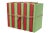 Booth & Williams Decorative Books - Happy Holidays Paper Wrapped Book Bundle - 1 Foot of Red and Green Books For Sale - Image 4 of 4