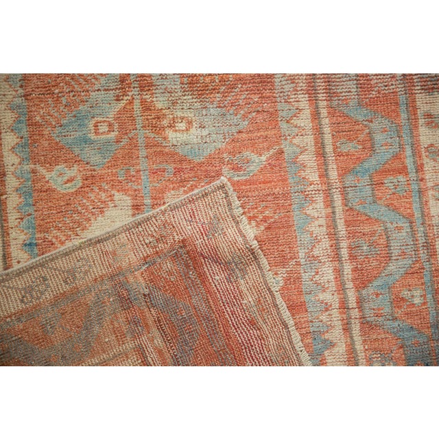 Old New House Distressed Oushak Rug Runner - 2'7" x 4'10" For Sale - Image 4 of 9