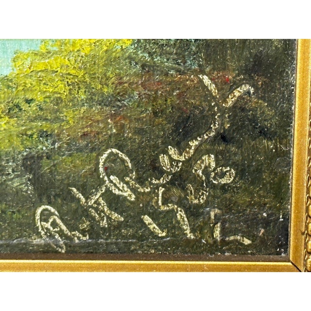 1908 Philip H. Rideout British Edwardian Coaching Scene Going to Fair Oil Painting For Sale - Image 4 of 18