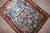 Early 20th Century Antique Zabihi Collection Blue Mat Size Sarouk Ferehan Rug - 1'9" x 2'4" For Sale - Image 5 of 7